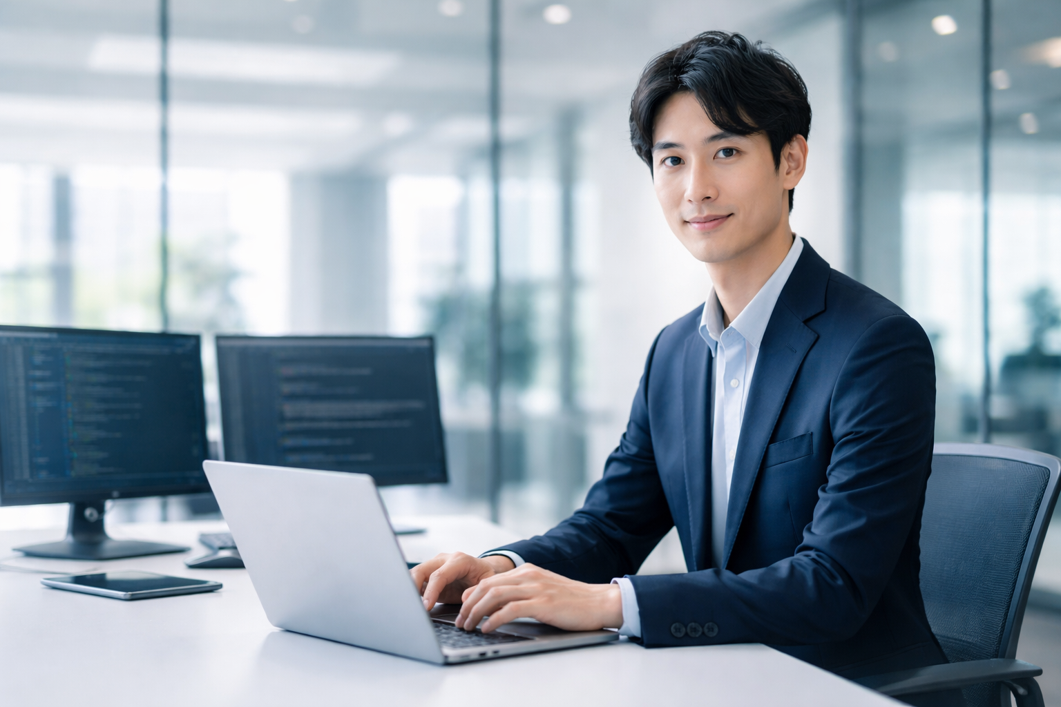 一人情シス・社内SE向けサイトのホーム用メインビジュアル